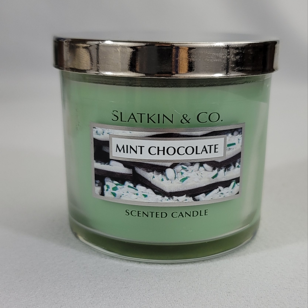Slatkin & Co MINT CHOCOLATE One-Wick 4 Oz Candle - Picture 11 of 11
